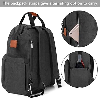 Amazon.com: LUXJA Breast Pump Bag with Compartments for